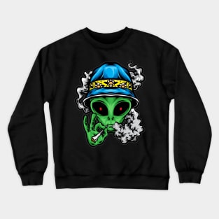 Chill Alien Crewneck Sweatshirt